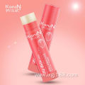 natural organic vegan honey strawberry pink lip balm